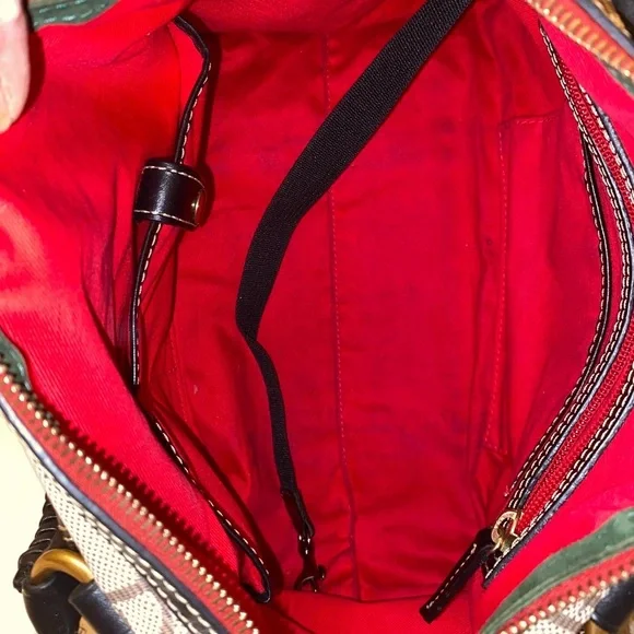 Dooney & Bourke Jacquard Barrel Bag - Picture 6 of 13